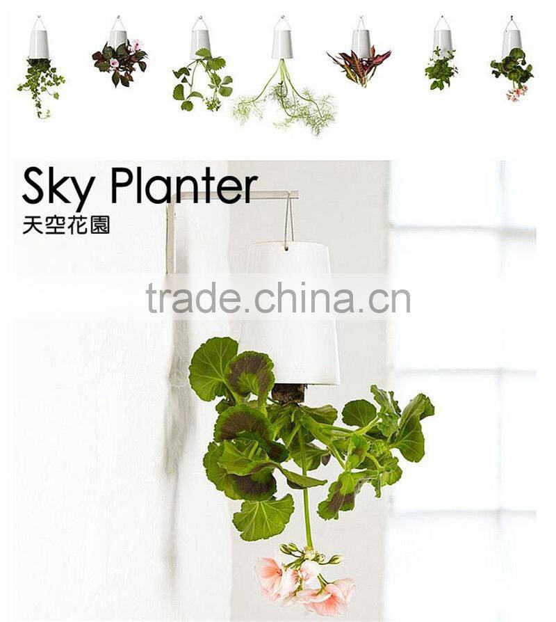 Creative Flower Pot Plastice Sky Planter Mini Sky Garden Hang Suspended Decorative Sky Planter New design Indoor Sky Planter
