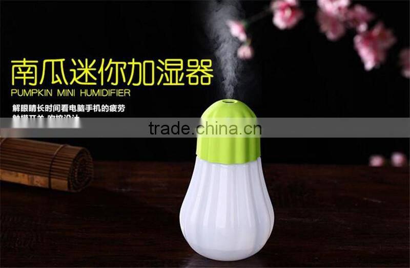 CT-743 USB mini humidifier Blowing touch humidifier control Pumpkin humidifier Small household spray humidifier nightlights