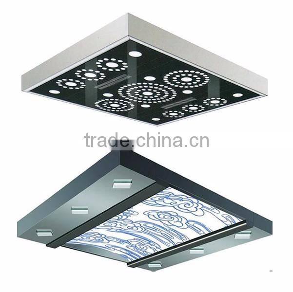 Stainless Steel Interior Elevator Ceiling