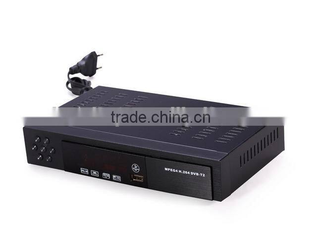 DVB-T2 TV Receiver, Digital Full HD MPEG4 DVB-T2 Modulator, Mstar 7t01 600MHZ Digital Terrestrial Receiver