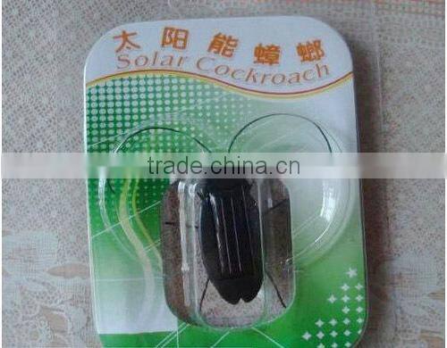 New arrival Solar Energy Toy Cockroach/ spider Green gift solar toy for kids