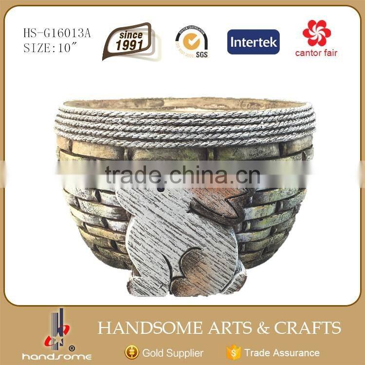 10 Inch Rabbit Mold Plant For Flower Pots For Sale