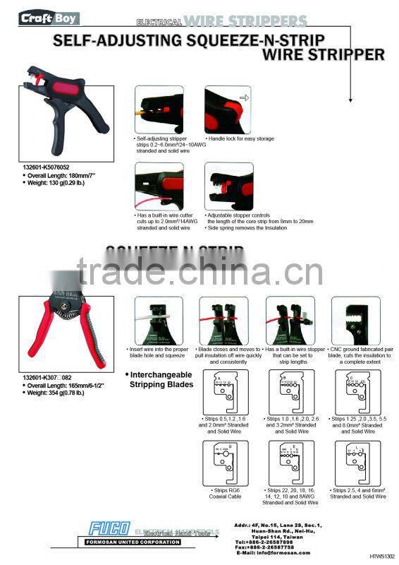 EASY STRIPPER RACHET CRIMPING TOOL