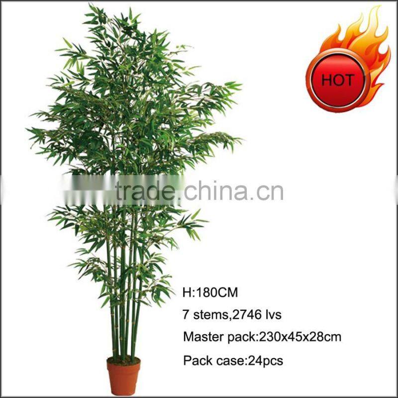 Hot sale potted artificial bamboo