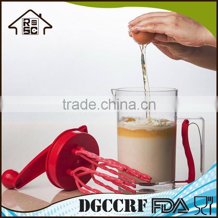 NBRSC Hot Products Custom Design Manual Cake Mixer Plastic Batter Dispenser