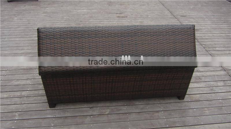 Woven Aluminum Outdoor Furniture Rattan Storage Boxs