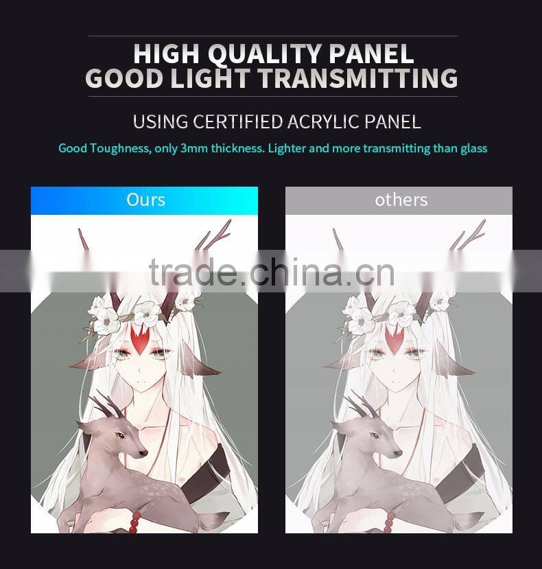 Ultra thin LED copy board A4 animation drawing copy light panel board painting learning board