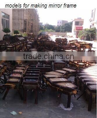 Framed Dancing girl portait paintings art on canvas texture abstract