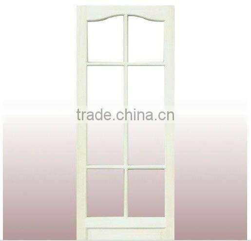 welcomed glass insert wood interior door