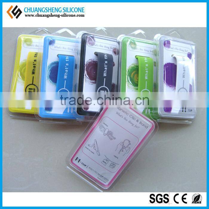 Cheap promotional gift plastic cable clips, money clips