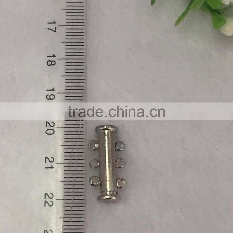 20mm 3 rows 925 sterling silver findings