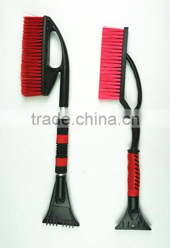 2015 hot selling EVA grip ice scraper with snow broom