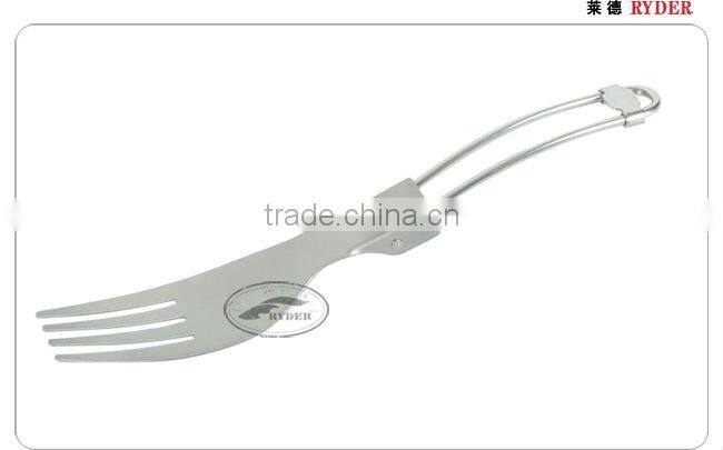 Camping Titanium Folding Fork