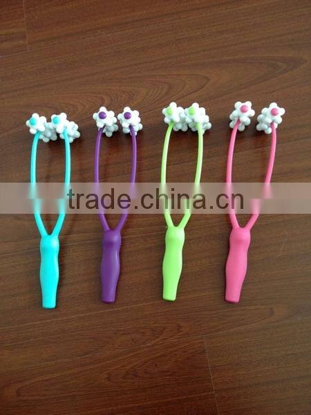 plastic face massager ,beauty facial massager