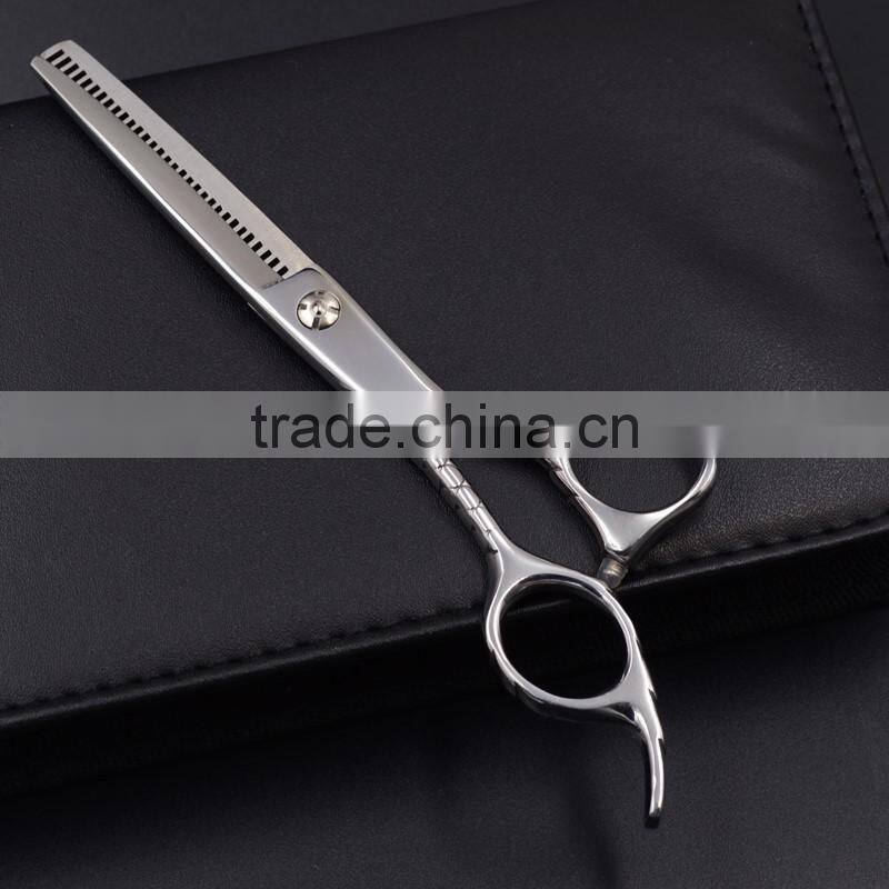 QJ-JC188 2017 hot sales hair thinning scissors stainless steel scissors
