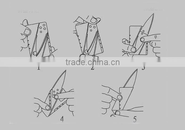 2015 new product credit card knife