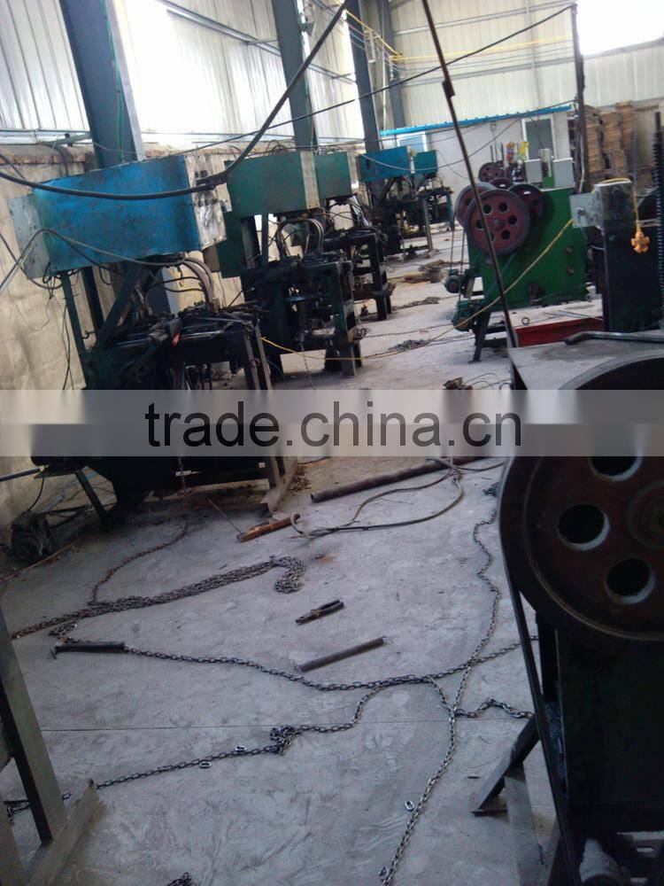 DIN763 long link chain,welded chain