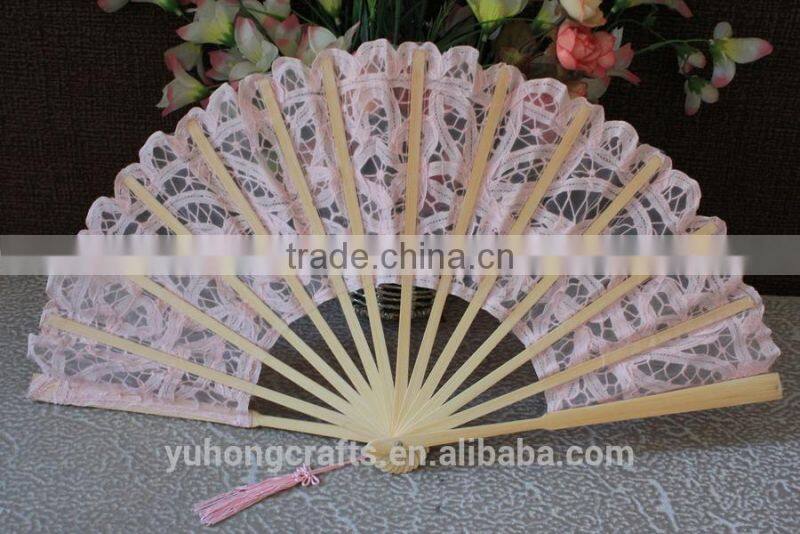 Wholesale lace hand fan for promotion