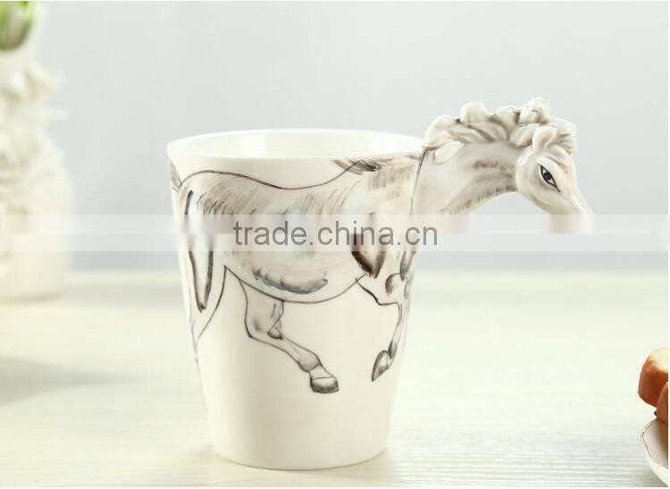Creative Painting 3d mug Ceramic coffee cup & ceramic mug cup