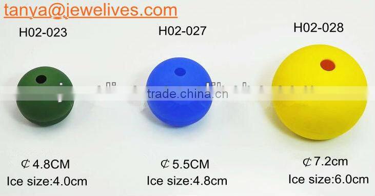 Round ice ball tray to make round ice cubes