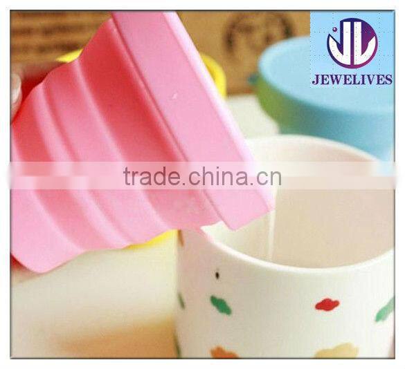 smallest collapsible mug silicone cup with lid travelling cup