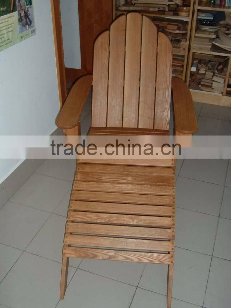 qing dao furniture modern outdoor furniture wood folding chair