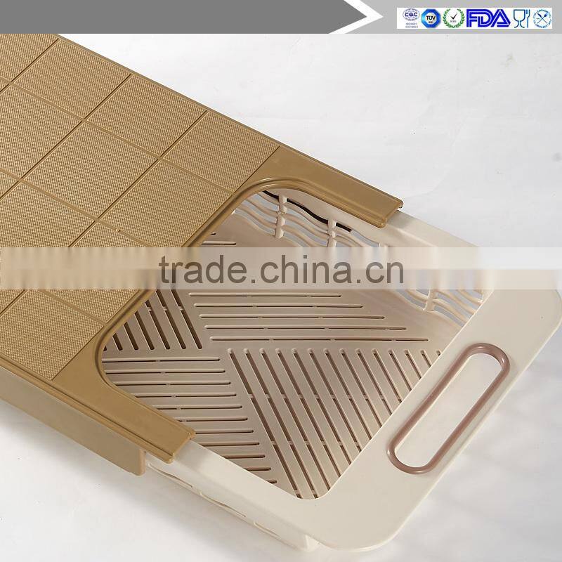 2015 new products manufacturers selling multi-functional environment-friendly household kitchen PP cutting board