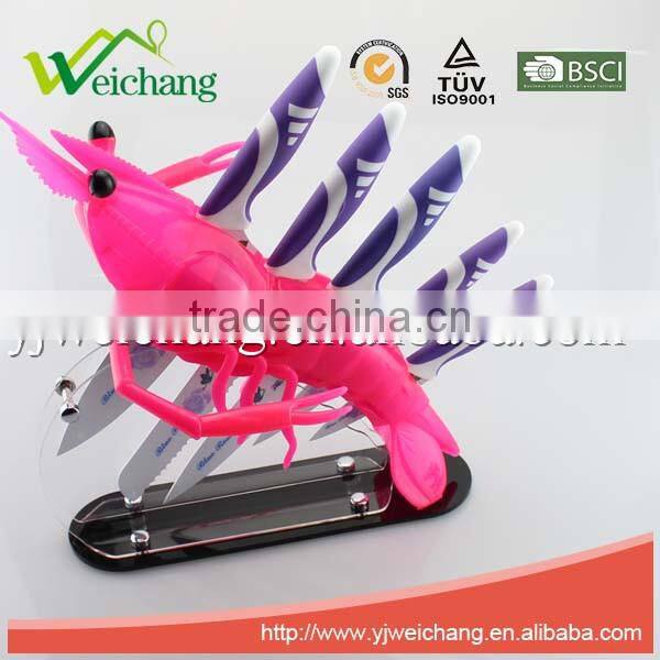 WCCP138B New design great kitchen helper cuboid knife holder hot sale
