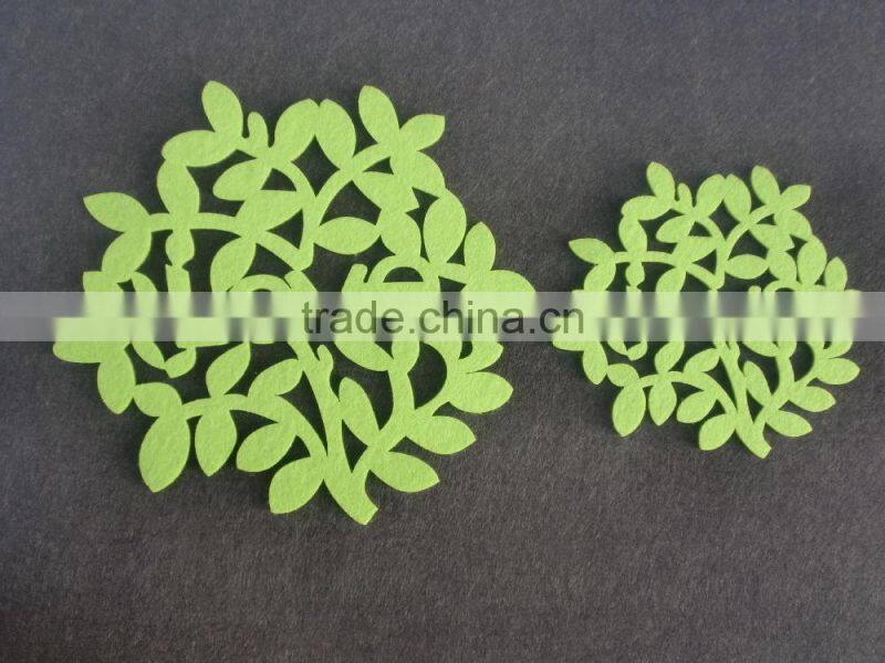 promotion gifts felt non woven coaster
