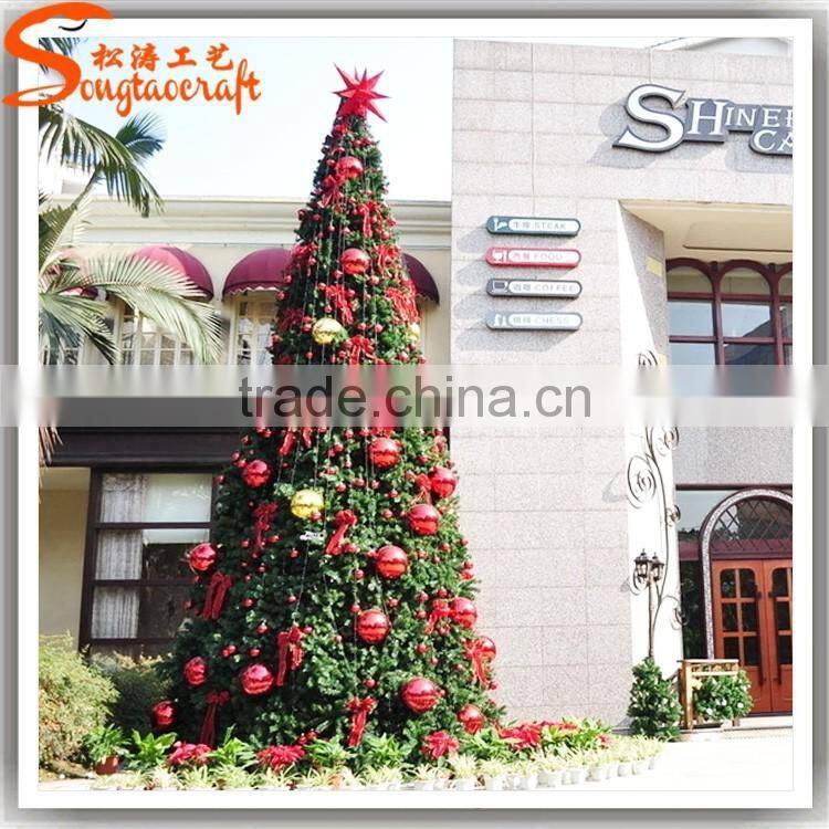 plastic green mini Christmas tree table decoration gift platic artificial christmas tree decor mini tree