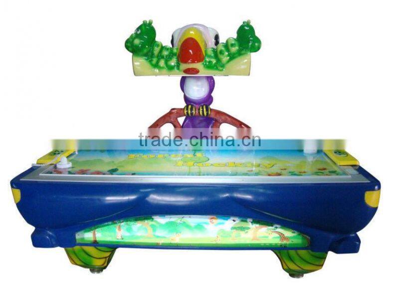 Fashion Arcade Kids Coin Operated Air Hokey Game Machine, Forest Hokey