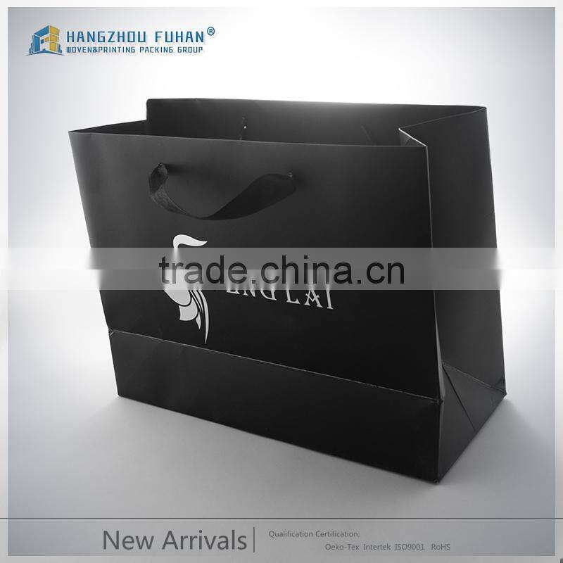 Lower Price Recycled Custom Printed Gift Paper Shopping Bag