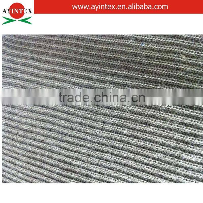 Rib Knitted Fabric For Clothes FGHL-7001