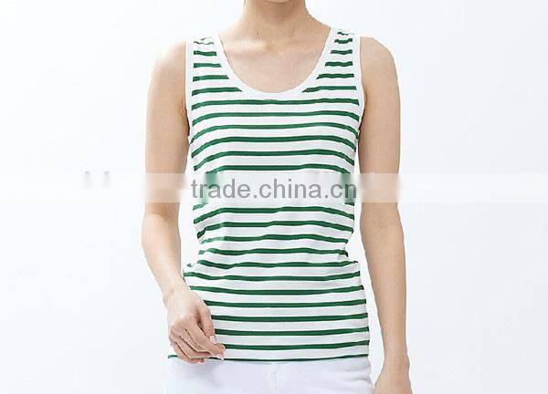 sunny popular design yarn dyed 100% cotton round neck t-shirt