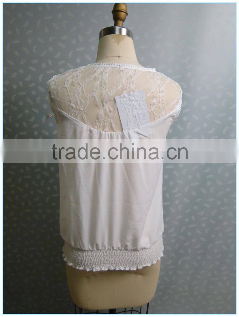 2015 Summer New Style Sky Blue Beautiful Women Vest