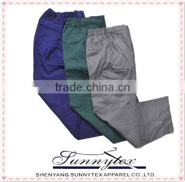 OEM Service Blue Work Safety Bib Overalls / Bib Pants