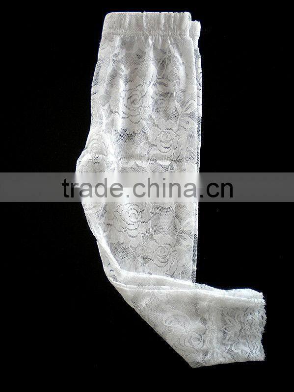 Wholesale Baby girl ruffle Lace legging baby girl lace tight
