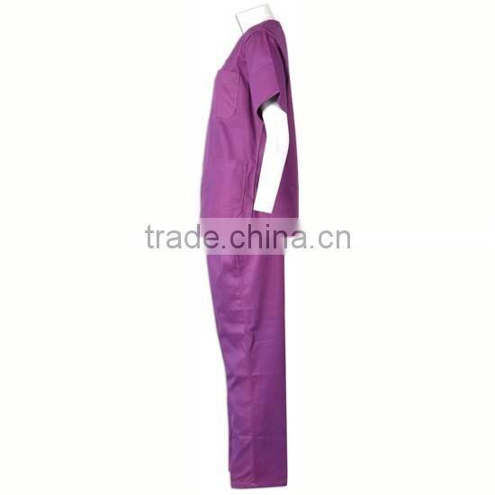 Popular Purple Medical Nurse Uniform Hosptial Uniform