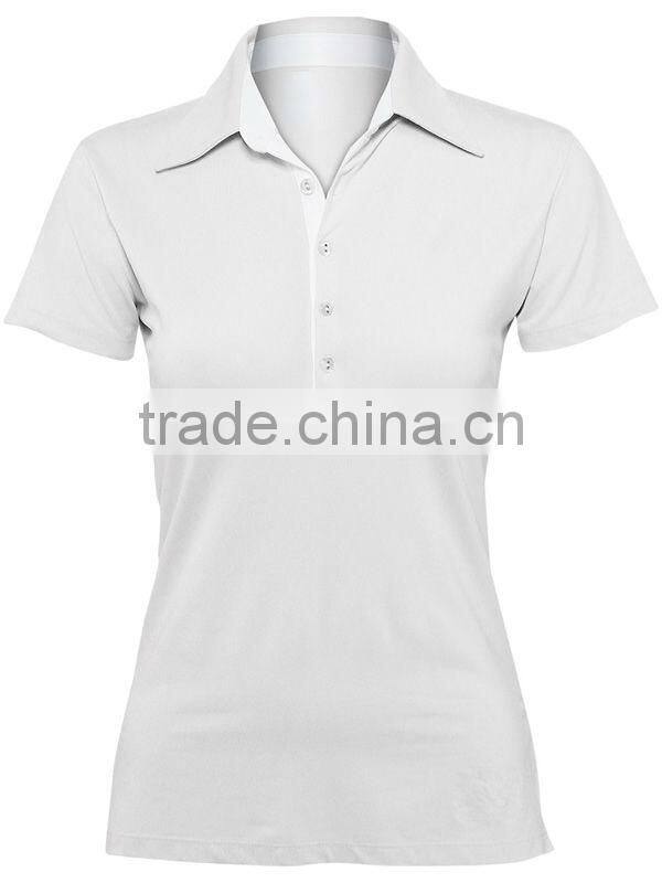 2013 summer blank women polo shirt