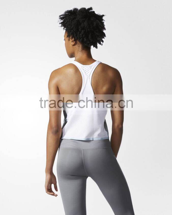 Factory Wholesale High Quality Print Sleeveless Athletic Tank Tops For Women