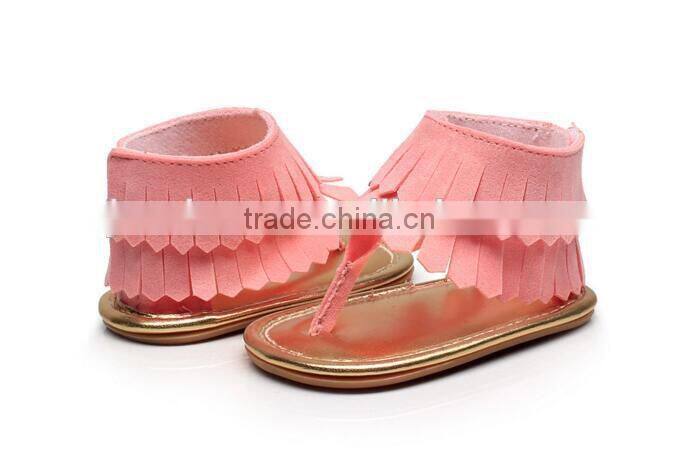 Kids Crib Bebe Fringed Moccasins, baby summer sandals, fashion shoes for baby