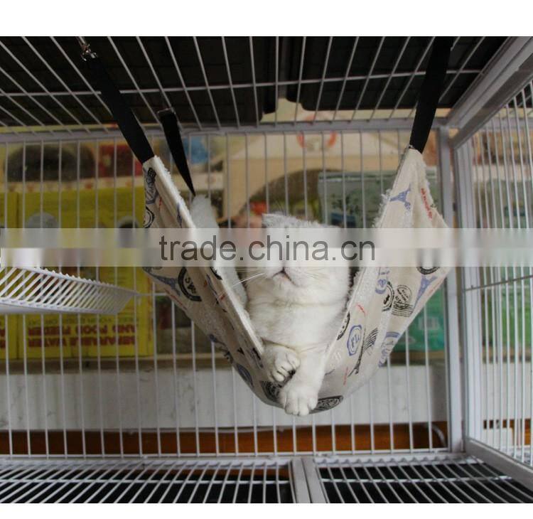 Pet Dog Cat Hammock Wool Bed Mat Rabbit Kitten Hanging Cage Comforter Warm Winter