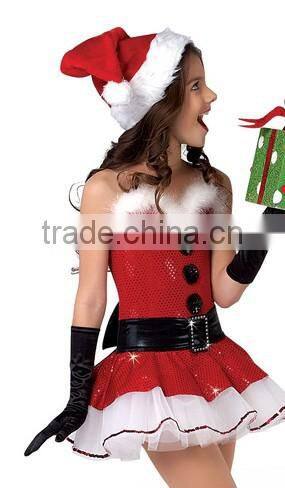 Merry christmas dance wear-Glisten volwassent dance ballet wear costume--- romanticglisten skirt dance-children and adults