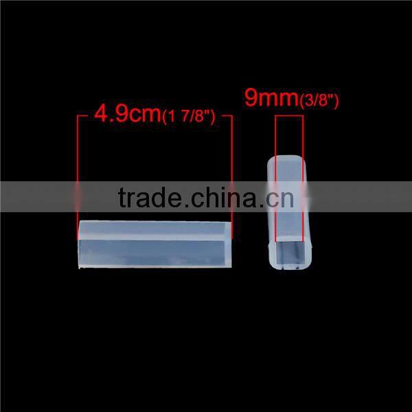 Silicone Resin Mold Rectangle White 49mm x 14mm