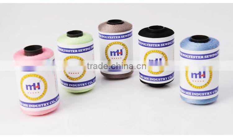 Wholesale Small cone 40s 2 100% spun polyester sewing thread