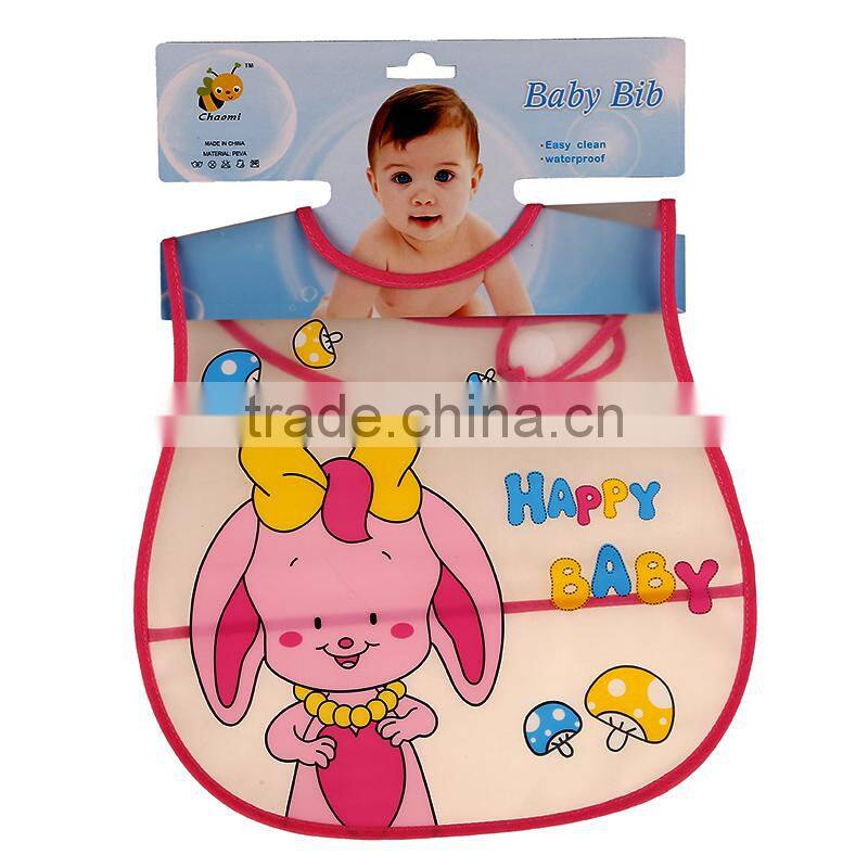 lovely cartoon animal EVA baby bibs
