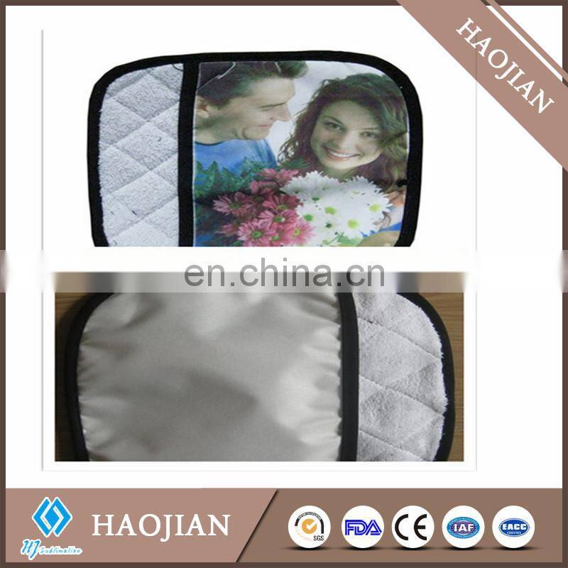 sublimation pot holders-oven goalkeeper bbq gloves oven mitt