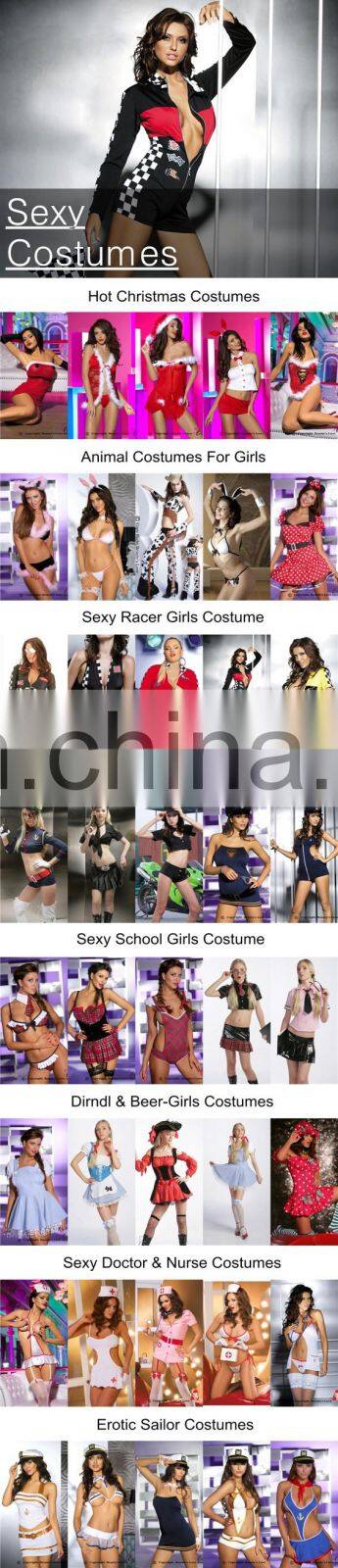 Beautys love Sexy Eyepatch bridal costume 1647