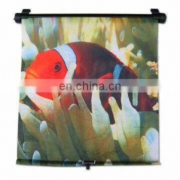 car roller sunshade Type and Nylon Material automatic roller car sunshade