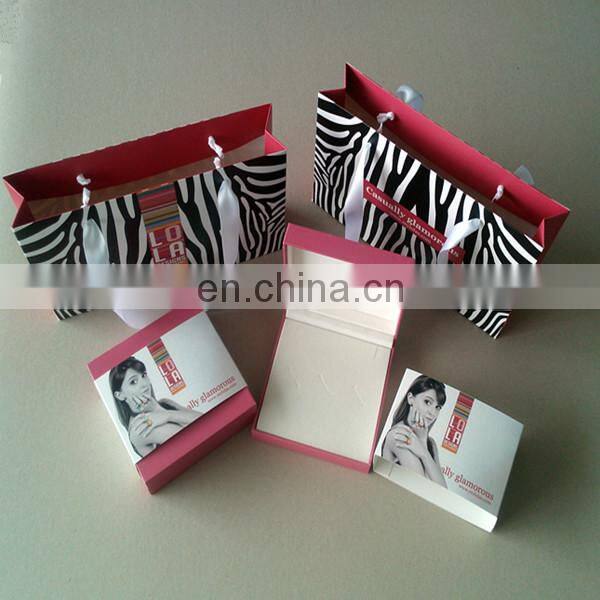 Alibaba hot sale jewelry box, paper box, packing box with custom design